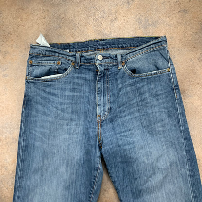 LEVI'S 751 Jeans W34 L31 Mens Regular Fit Straight Blue