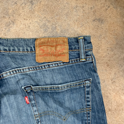LEVI'S 751 Jeans W34 L31 Mens Regular Fit Straight Blue