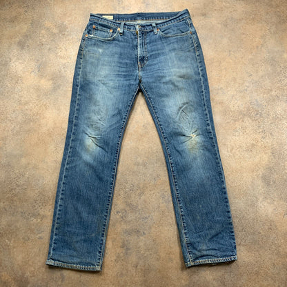 LEVI'S 514 Jeans W32 L29 Mens Regular Fit Straight Blue