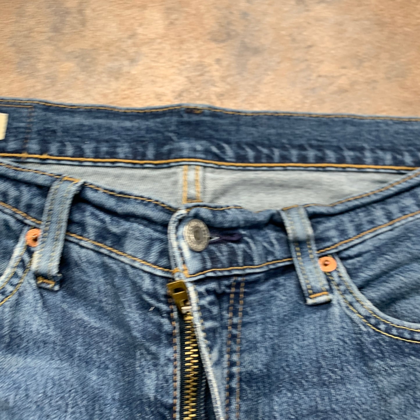 LEVI'S 514 Jeans W32 L29 Mens Regular Fit Straight Blue