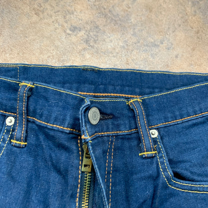 LEVI'S 520 Jeans W32 L30 Mens Skinny Fit Blue