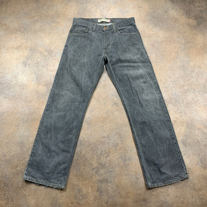 Vintage LEVI'S 529 Jeans W32 L32 Mens Relaxed Fit Straight Grey