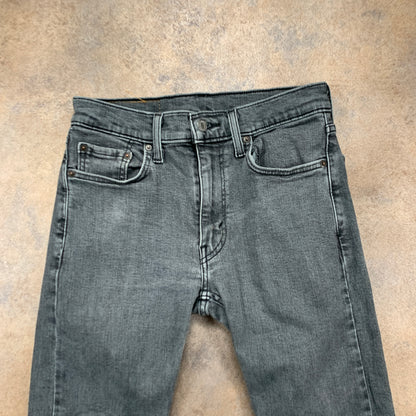 LEVI'S 519 Jeans W30 L30 Mens Skinny Fit Grey