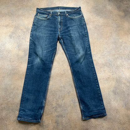LEVI'S 514 Jeans W36 L32 Mens Regular Fit Straight Blue