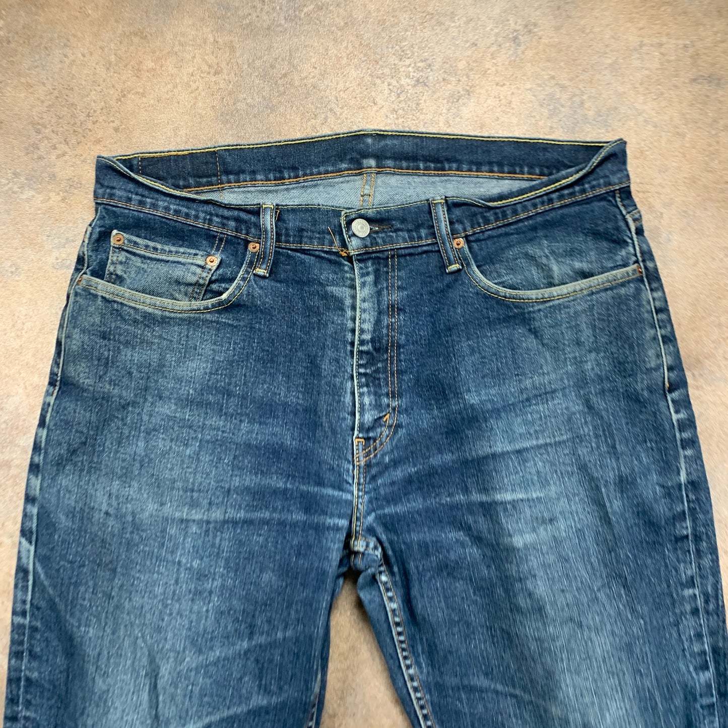 LEVI'S 514 Jeans W36 L32 Mens Regular Fit Straight Blue