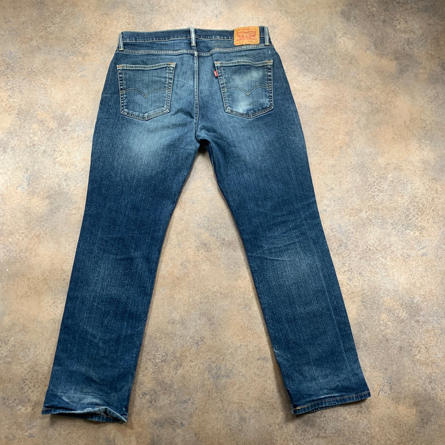 LEVI'S 514 Jeans W36 L32 Mens Regular Fit Straight Blue