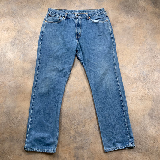 Vintage LEVI'S 581 Jeans W36 L30 Mens Regular Fit Straight Blue