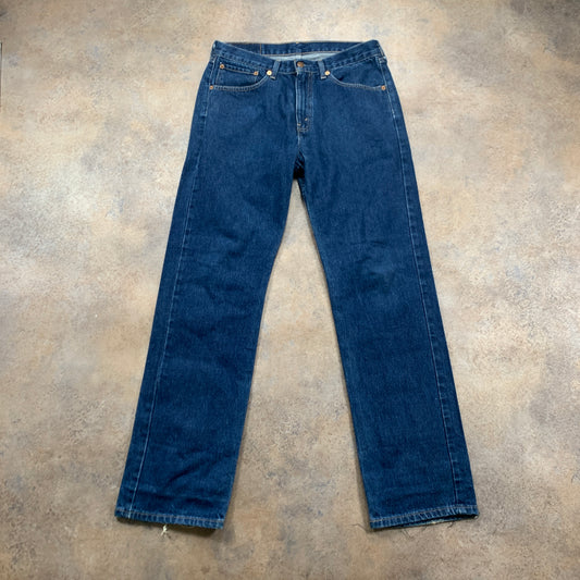 Vintage LEVI'S 581 Jeans W32 L32 Mens Regular Fit Straight Blue