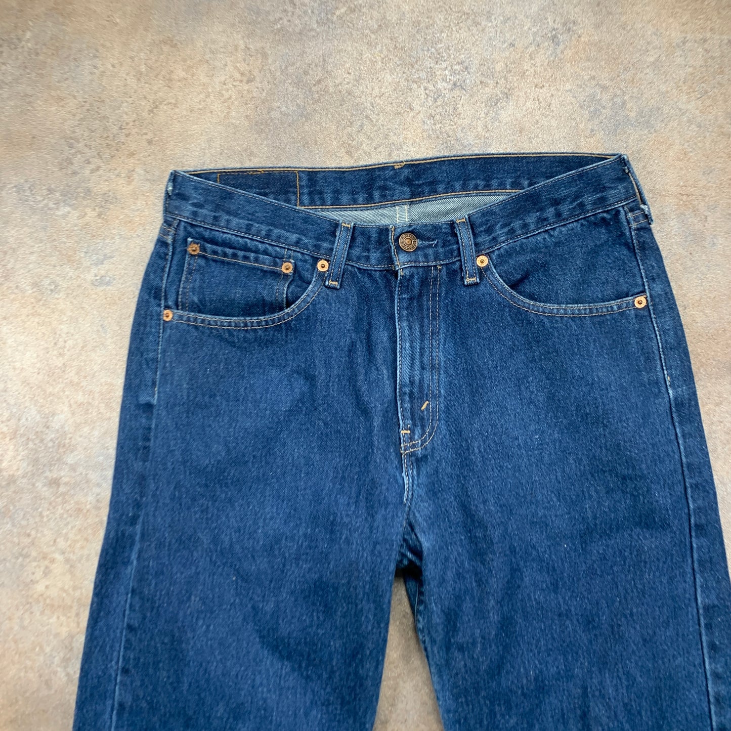 Vintage LEVI'S 581 Jeans W32 L32 Mens Regular Fit Straight Blue