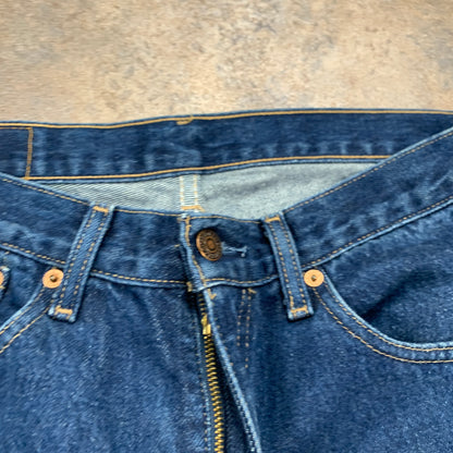 Vintage LEVI'S 581 Jeans W32 L32 Mens Regular Fit Straight Blue