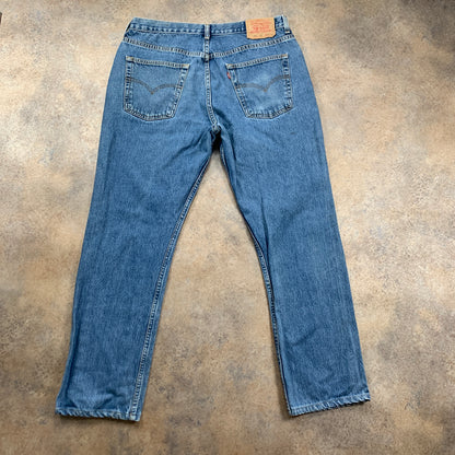 Vintage LEVI'S 581 Jeans W36 L30 Mens Regular Fit Straight Blue