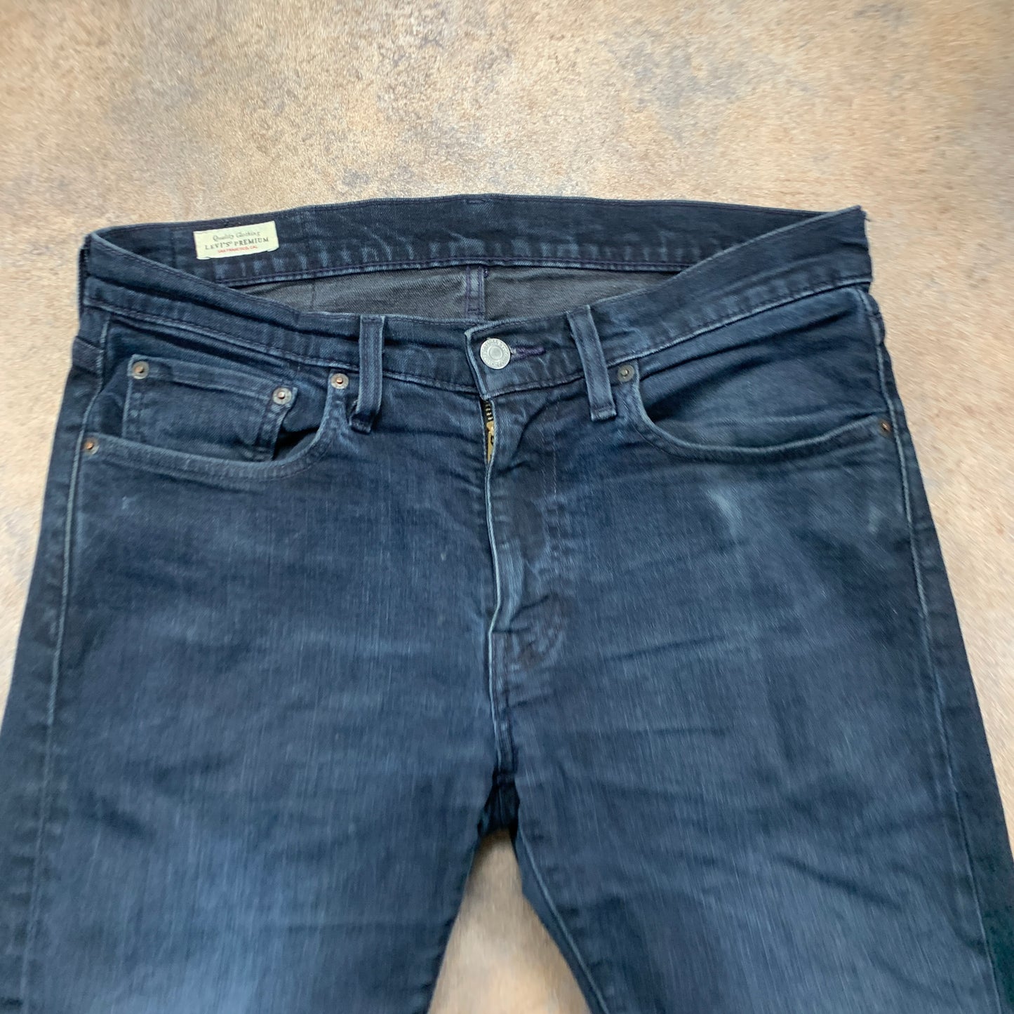 LEVI'S Skinny Tapered Jeans W32 L30 Mens Blue