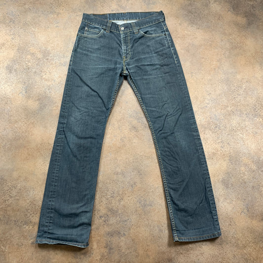 Vintage LEVI'S 506 Jeans W32 L32 Mens Regular Fit Straight Blue