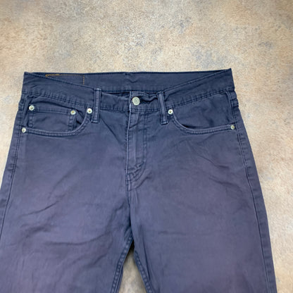 LEVI'S 511 Jeans W32 L28 Mens Slim Fit Purple