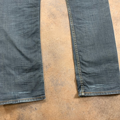 Vintage LEVI'S 506 Jeans W32 L32 Mens Regular Fit Straight Blue