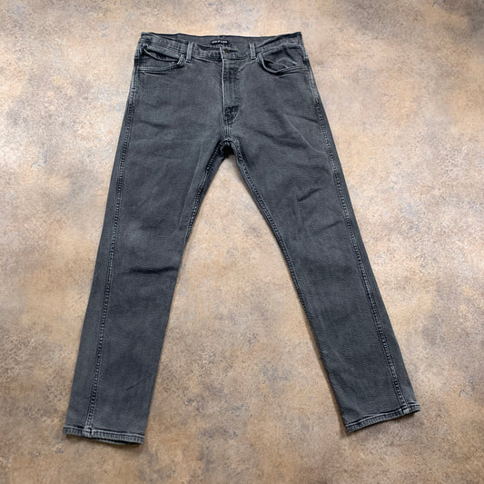 LEVI'S Line 8 Jeans W34 L29 Mens Skinny Fit Grey