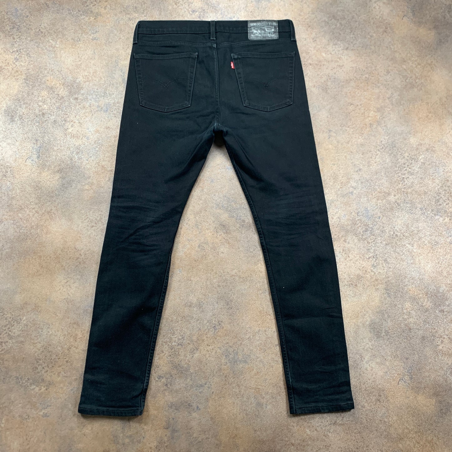 LEVI'S Jeans W32 L30 Mens Slim Fit Black