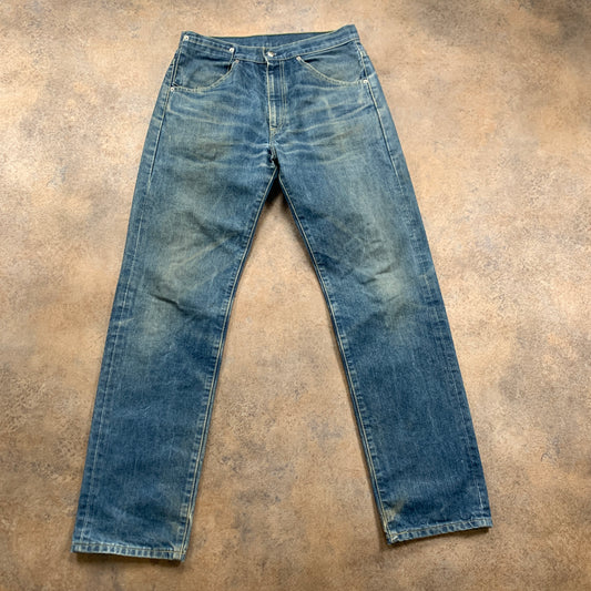 Vintage LEVI'S Jeans W32 L32 Mens Regular Fit Straight Blue