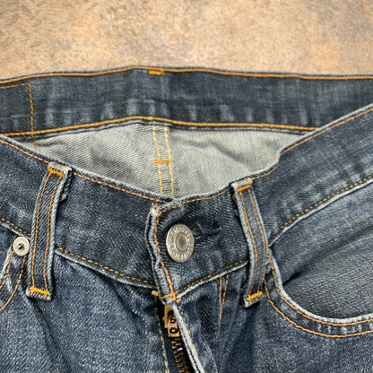 Vintage LEVI'S 751 Jeans W32 L31 Mens Regular Fit Straight Blue