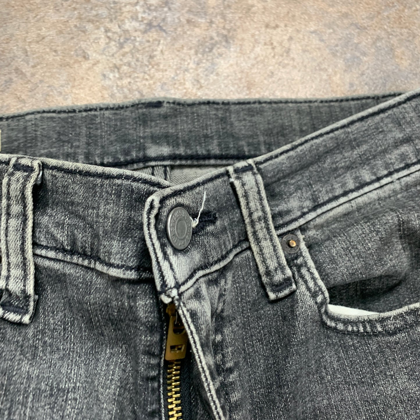 LEVI'S 512 Jeans W31 L32 Mens Slim Fit Tapered Grey