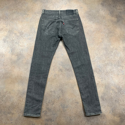 LEVI'S 512 Jeans W31 L32 Mens Slim Fit Tapered Grey