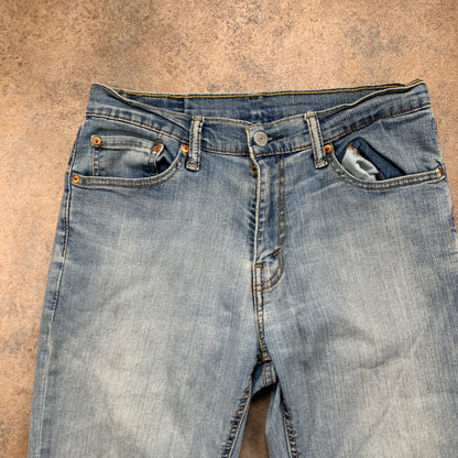 LEVI'S 541 Jeans W32 L29 Mens Slim Fit Tapered Blue