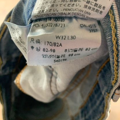 LEVI'S 541 Jeans W32 L29 Mens Slim Fit Tapered Blue