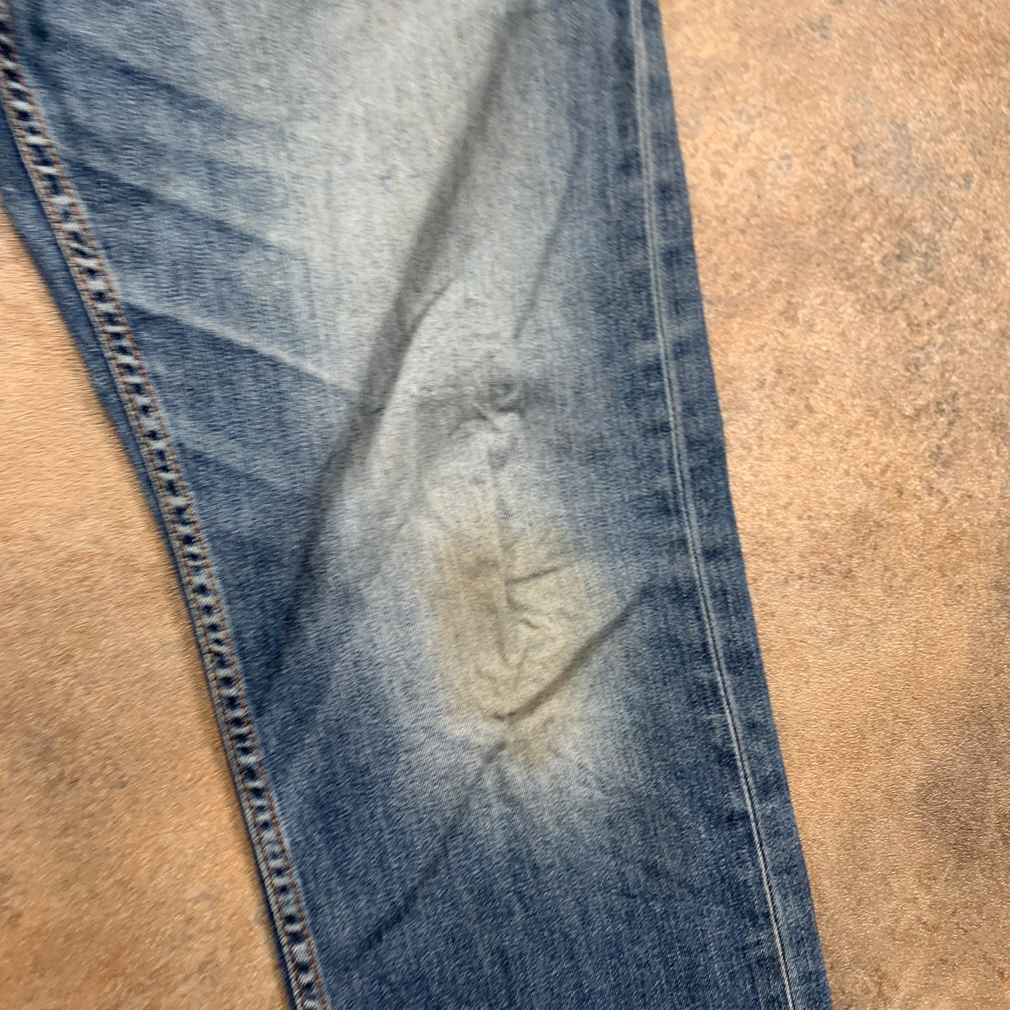 LEVI'S 504 Jeans W34 L31 Mens Regular Fit Straight Blue