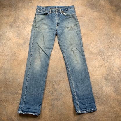 LEVI'S 516 Jeans W34 L34 Mens Regular Fit Straight Blue