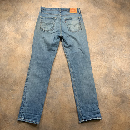 LEVI'S 516 Jeans W34 L34 Mens Regular Fit Straight Blue