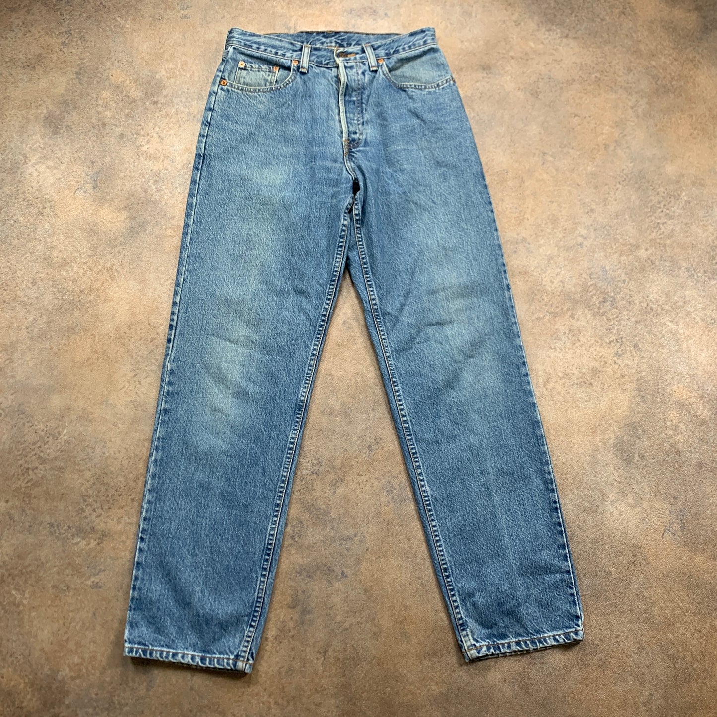 Vintage LEVI'S 618 Jeans W30 L32 Mens Regular Fit Tapered Blue 70s