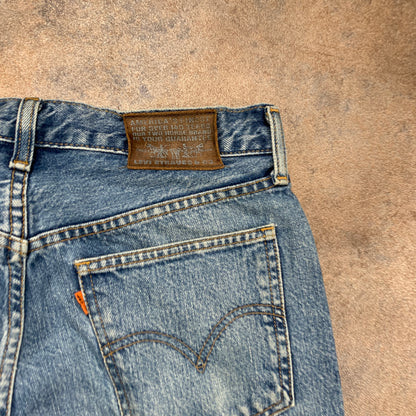 Vintage LEVI'S 618 Jeans W30 L32 Mens Regular Fit Tapered Blue 70s