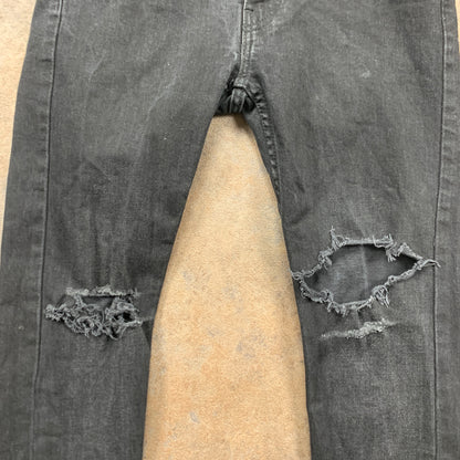 LEVI'S 519 Jeans W30 L26 Mens Skinny Fit Grey