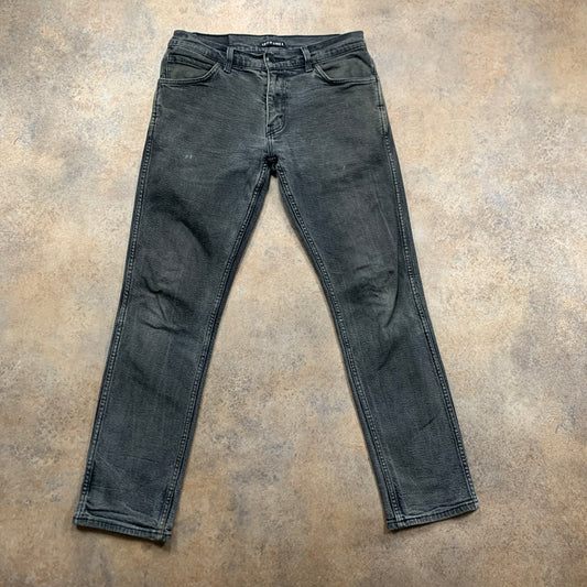 LEVI'S Line 8 Jeans W30 L28 Mens Skinny Fit Grey