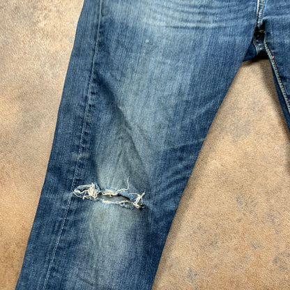 LEVI'S 512 Jeans W31 L30 Mens Slim Fit Tapered Blue