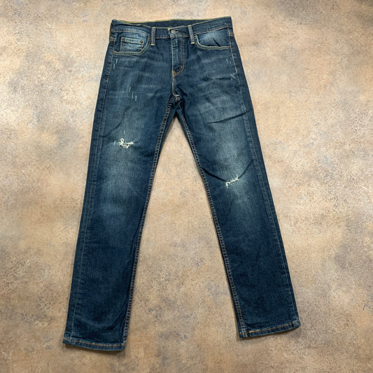 LEVI'S 511 Jeans W30 L30 Mens Slim Fit Blue