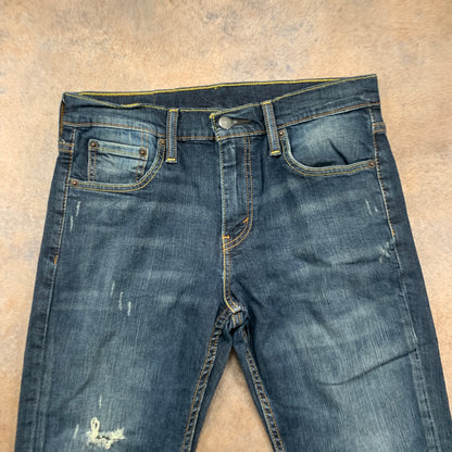 LEVI'S 511 Jeans W30 L30 Mens Slim Fit Blue