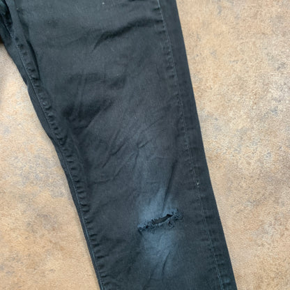 LEVI'S 511 Jeans W30 L28 Mens Slim Fit Black