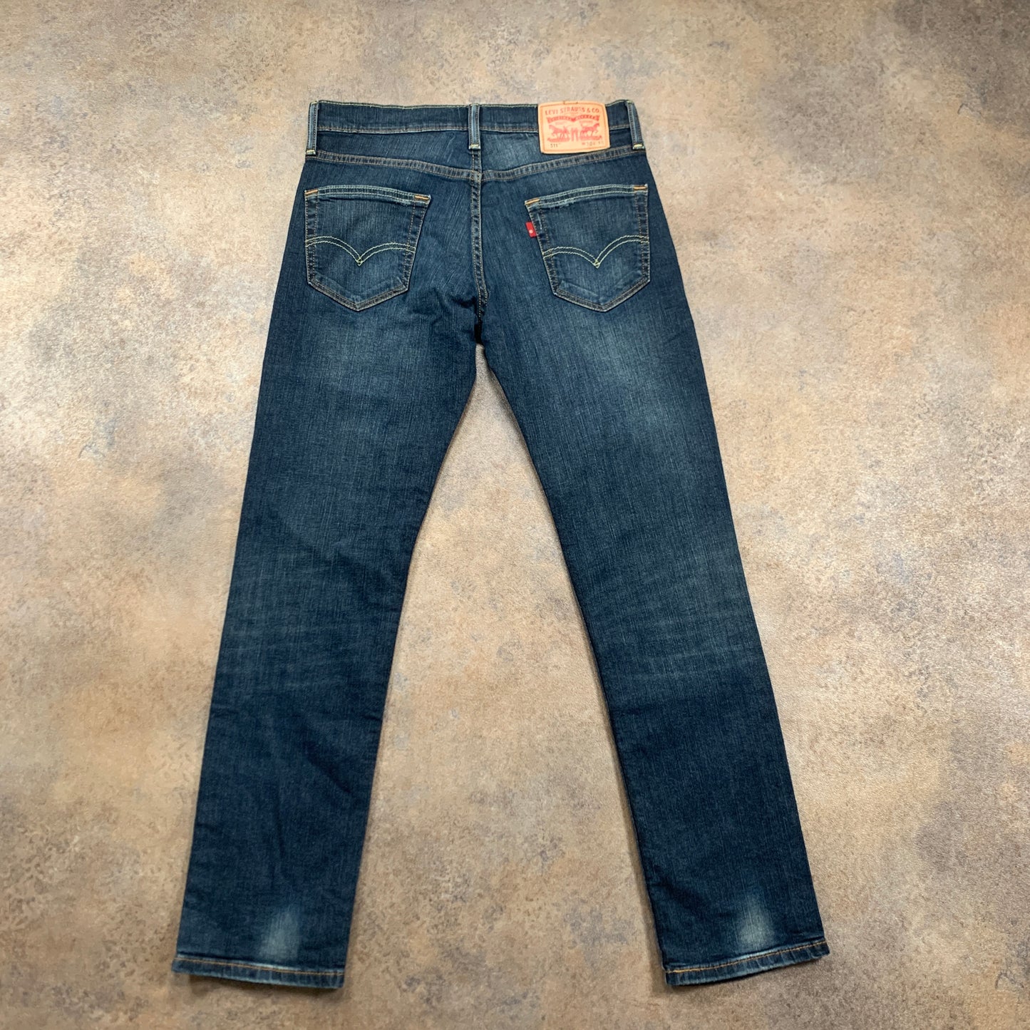 LEVI'S 511 Jeans W30 L30 Mens Slim Fit Blue