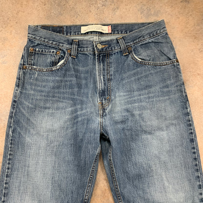 Vintage LEVI'S 559 Jeans W34 L32 Mens Relaxed Fit Straight Blue