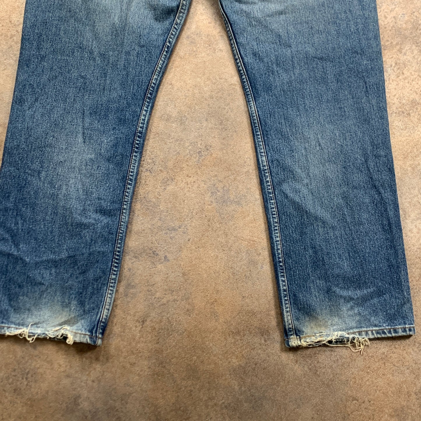 Vintage LEVI'S 752 Jeans W38 L30 Mens Relaxed Fit Straight Blue
