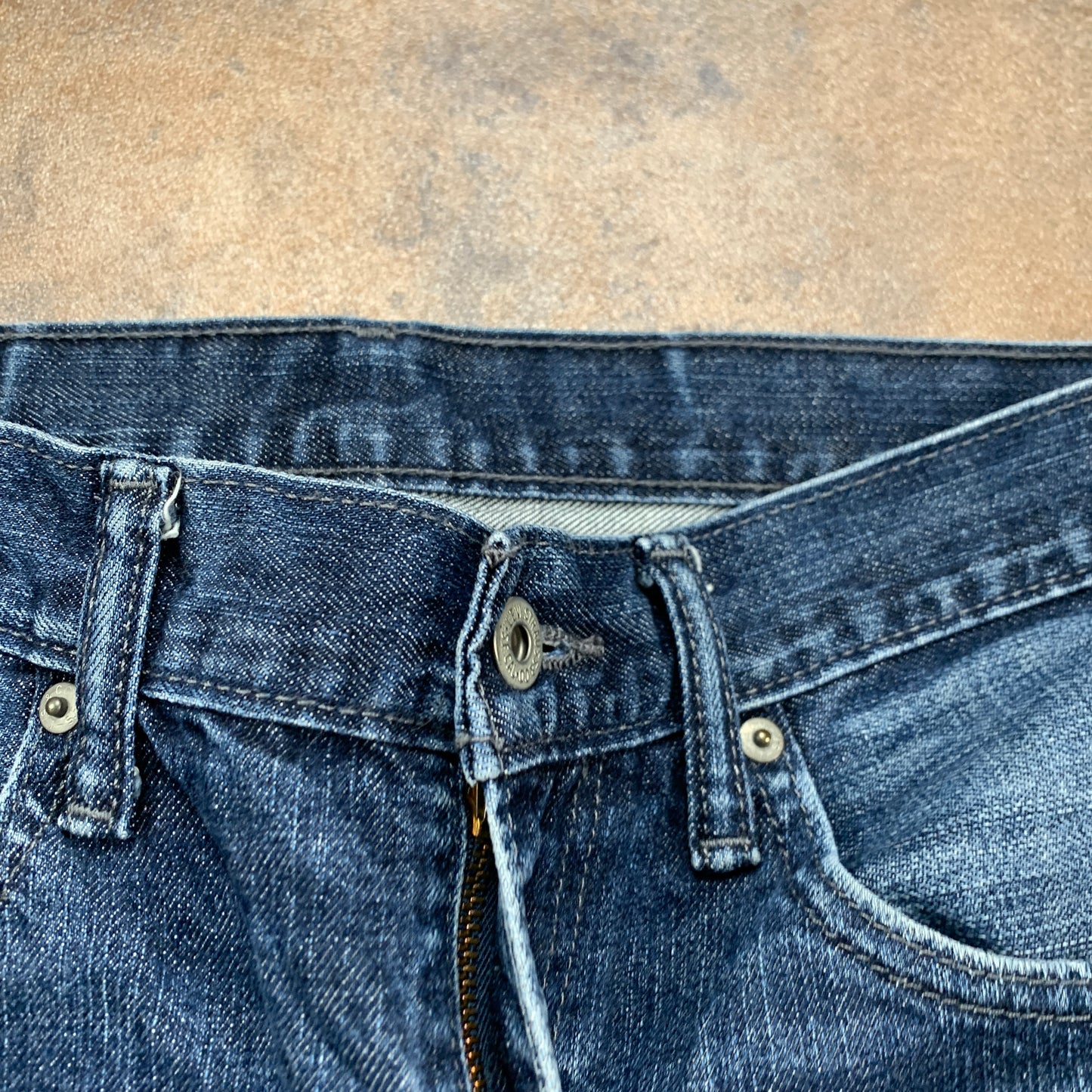 LEVI'S 508 Jeans W32 L33 Mens Slim Fit Straight Blue