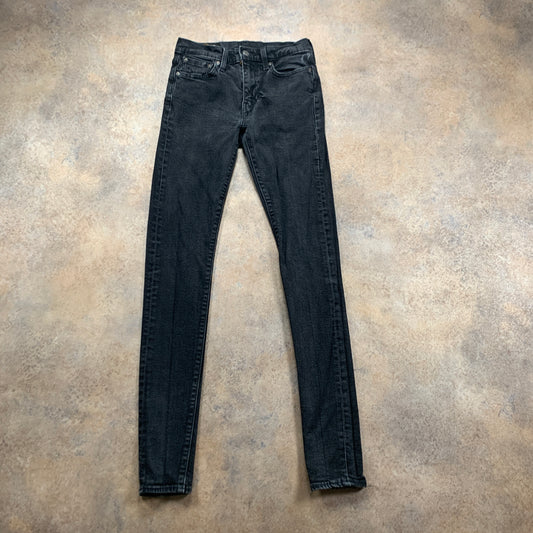 LEVI'S Skinny Tapered Jeans W28 L32 Mens Grey