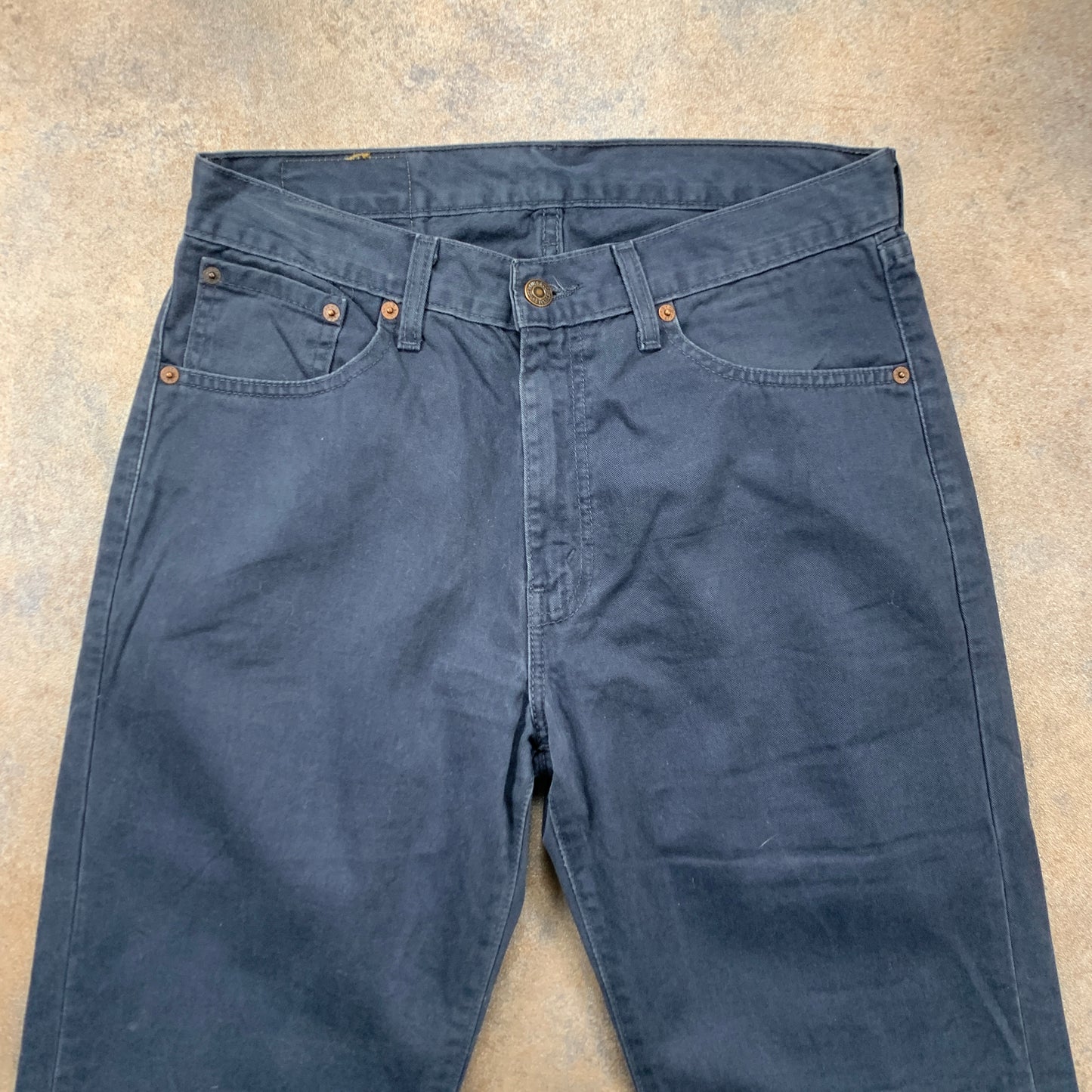 Vintage LEVI'S 581 Jeans W32 L32 Mens Regular Fit Straight Blue