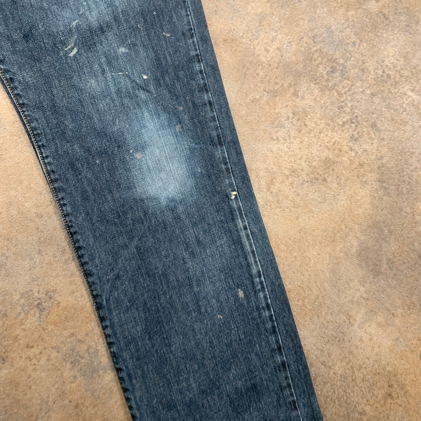LEVI'S 504 Jeans W34 L32 Mens Regular Fit Straight Blue
