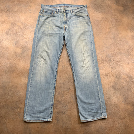 LEVI'S 751 Jeans W36 L32 Mens Regular Fit Straight Blue