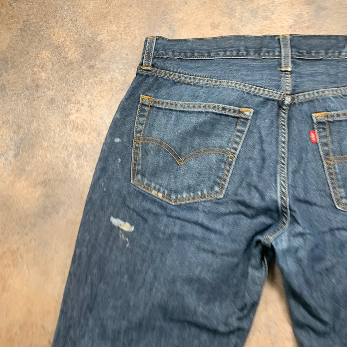 LEVI'S 504 Jeans W34 L32 Mens Regular Fit Straight Blue