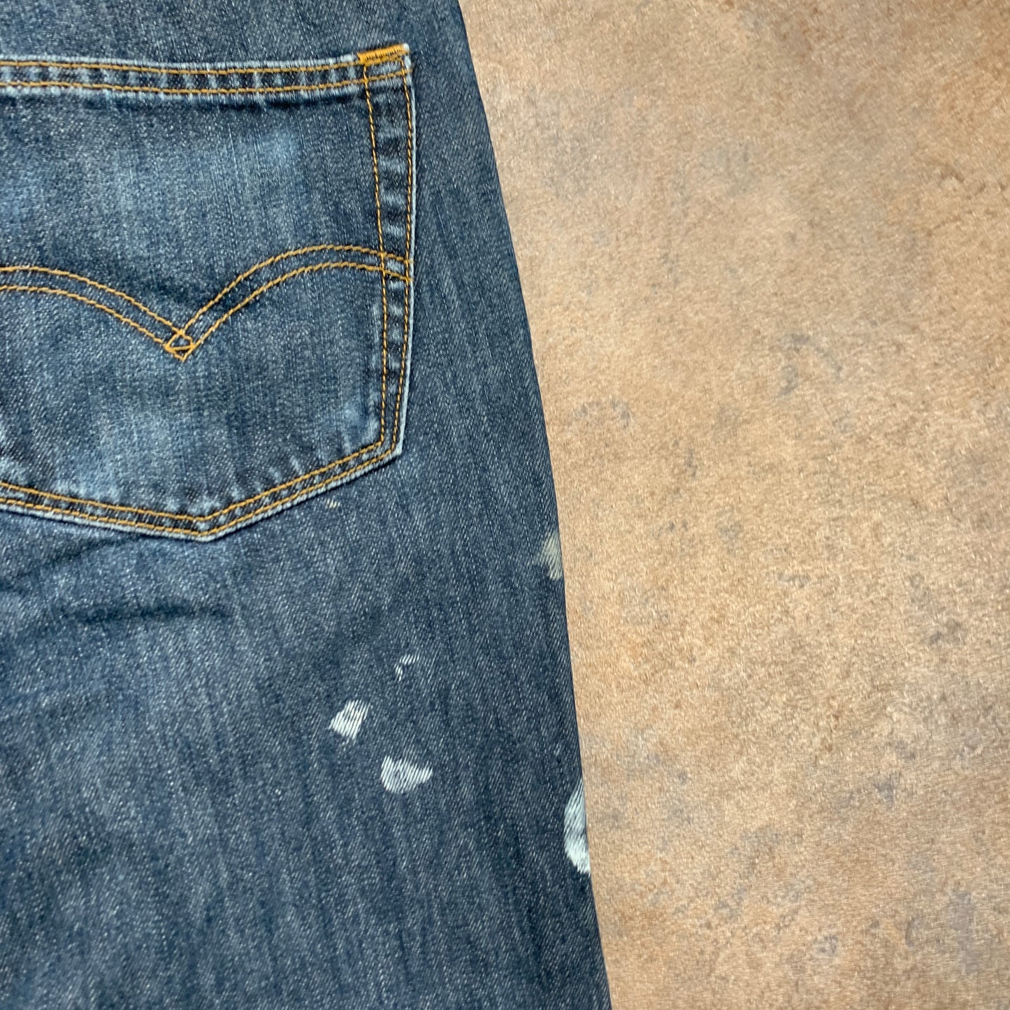 LEVI'S 504 Jeans W34 L32 Mens Regular Fit Straight Blue