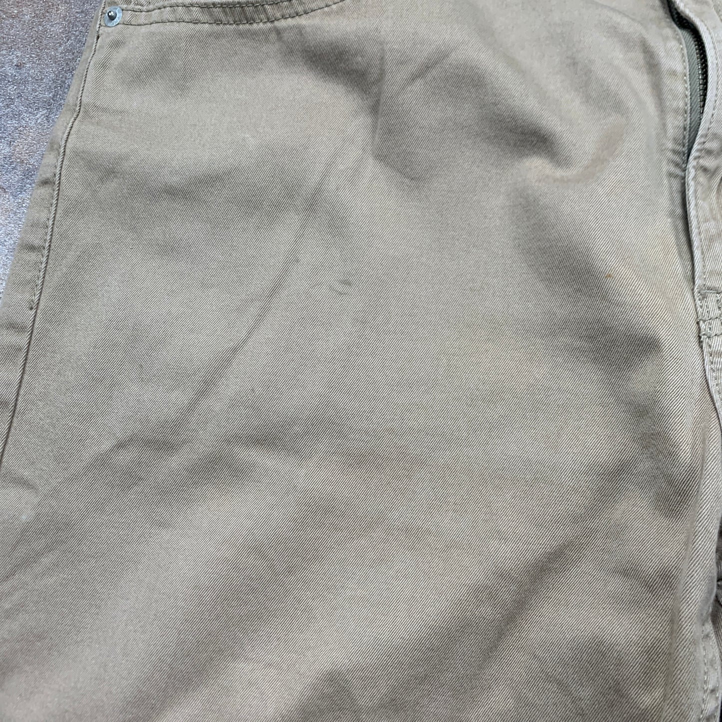 Vintage LEVI'S 752 Jeans W36 L31 Mens Relaxed Fit Straight Beige