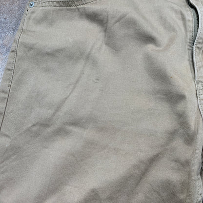 Vintage LEVI'S 752 Jeans W36 L31 Mens Relaxed Fit Straight Beige